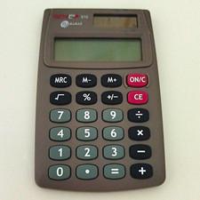 Genie 510 Taschenrechner Solar, graues Gehuse, LCD-Display Bildschirm