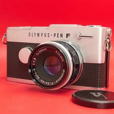 NEAR MINT Appareil photo argentique demi-cadre Olympus PEN FT 35mm w...