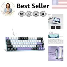 Compact MK-Box Mechanical Keyboard - Led Backlit with Ambidextrous Layout