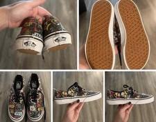 Kids Vans Star Wars Graphic Print Low Lace Up Canvas Sneakers size 1.5