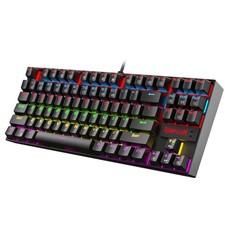 Redragon K552 Mechanical Gaming Keyboard, 87-Key Compact, Wired Led, Black