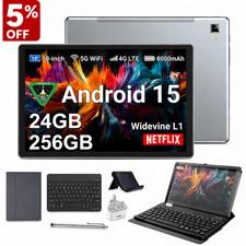 2026 New Android 16 Tablet 24GB256GB(1TB TF) 10.1 inch Tab 4G Dual SIM WiFi 2K