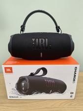 JBL Charge 6 Portable Bluetooth Speaker Black NEW Waterproof 28H Battery Life