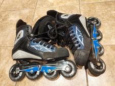 Mission RL Roller Hockey Rollerblades US Shoe Size 7 Labeda Shooters Wheels 72mm