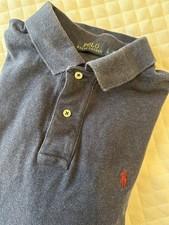 Men’s Classic Polo Ralph Lauren Classic Fit Blue Size L 100% cotton
