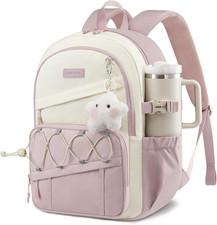 Lovevook School Backpack for Teen Girls,Lightweight 15.6"Student Laptop Bag | Cu