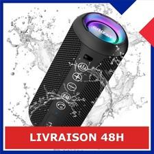 Enceinte Bluetooth Ortizan X10 24 W tanche IPX7 LED 30 h