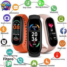 Smart Watch Men Women Fitness Tracker Blood Pressure Heart Rate Sport Watches UK