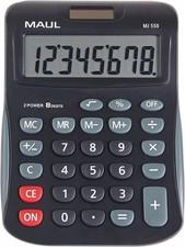 MAUL Calculator MJ 550 Large Display with 8 Digits Standard Functions for Of