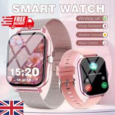 Smart Watch Men Women Fitness Tracker Blood Pressure Heart Rate Sport Watches UK