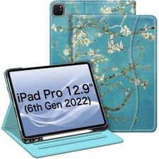 Folio Case for iPad Pro 12.9" 6th Generation , Multi-Angle Smart Stand Co...