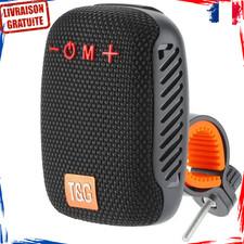 Enceinte Bluetooth Portable Puissante Son Stro USB SD AUX Fixation Guidon