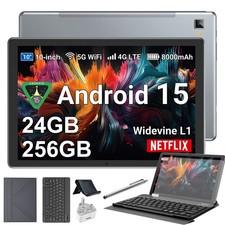 2026 New Android 16 Tablet 24GB256GB(1TB TF) 10.1 inch Tab 4G Dual SIM WiFi 2K