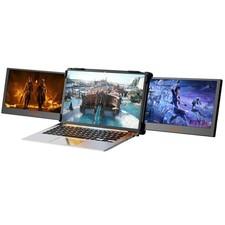 Dual Portable Monitor Ips Fhd Plug&Play Usb C Hdmi Laptop Triple Screen Extender