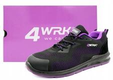 Chaussures de scurit travail S1 Embout acier Lgres Respirantes Violet 35-42