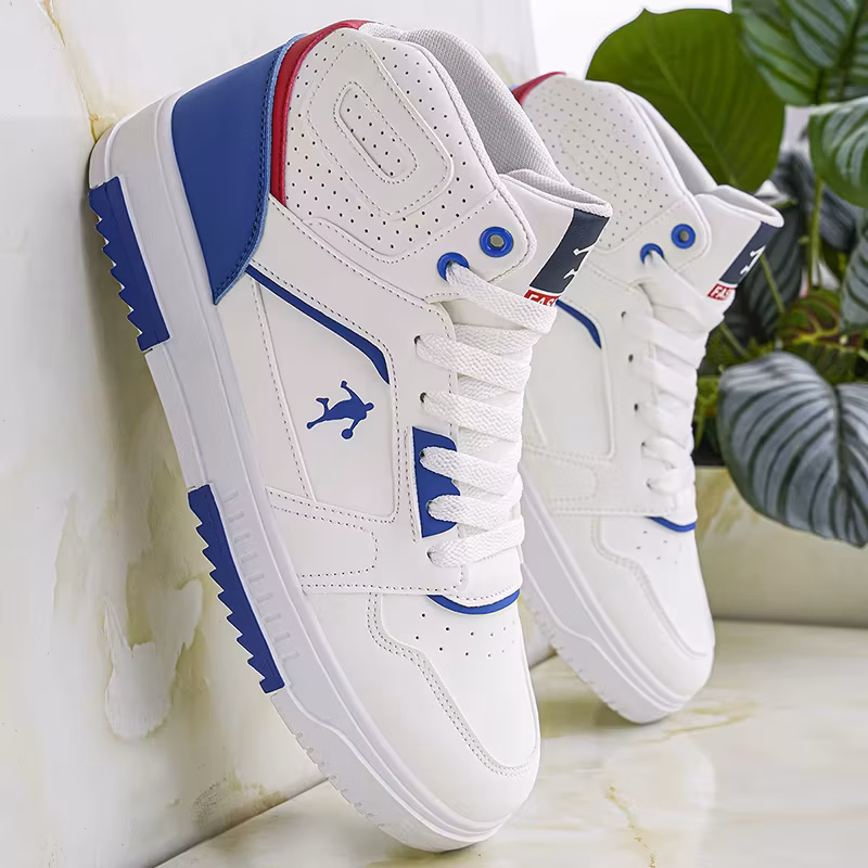 Men's Low- Casual Sports Shoes Fashion Basketball Sneakers Street Style Skateboarding Shoes for Teens