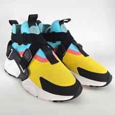 Women's Nike Air Huarache Utility Premium Running Shoes Sneakers Vibrant Size 7