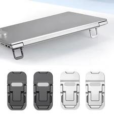 2PCS Mini Foldable Laptop Stand Portable Computer Keyboard Riser Adjustable