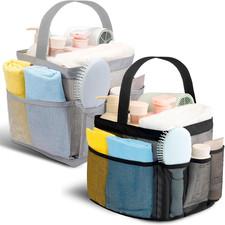 Shower Caddy for College Dorm Room Essentials for Girls with 9 Pockets,Large-Cap