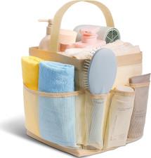 Mesh Shower Caddy for College Dorm Room Essentials for Girls with 9 Pockets,Larg