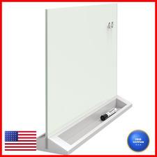 Quartet Glass Whiteboard Desktop Panel Magnetic 17 X 23 Dry Erase Surface
