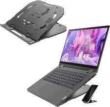 Lenovo 2-In-1 Laptop Stand - Adjustable, Portable, Foldable, Ergonomic, Non-Slip