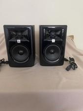 Pair Jbl 3 Series 305p Mkii Powered Monitor Single Speaker & Power Cords