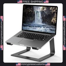 Laptop Stand Aluminum Ventilated Cooling Riser for 10-15.6 Inch Laptops