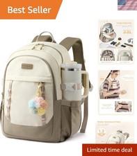 School Backpack for Teen Girl, Cute Student Bookbag Fits 15.6 Inch Laptop, Ba...