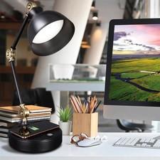 OttLite Led Desk Lamp Wireless Charging Usb 3 Color Modes Eye Care Light