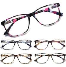Sigvan Ladies Blue Light Blocking Reading Glasses Fashion Floral Pattern Spring