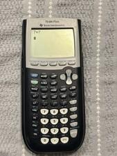 Texas Instruments TI-84 Plus Handheld Graphing Calculator w/ Slide Cover Lcd