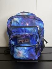 JanSport Big Student Backpack Galaxy Stars Night Sky Laptop Compartment